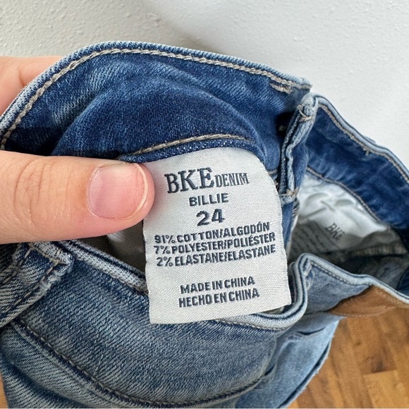 BKE Billie Slim Fit High Rise Jeans Size 24 - Picture 5 of 6